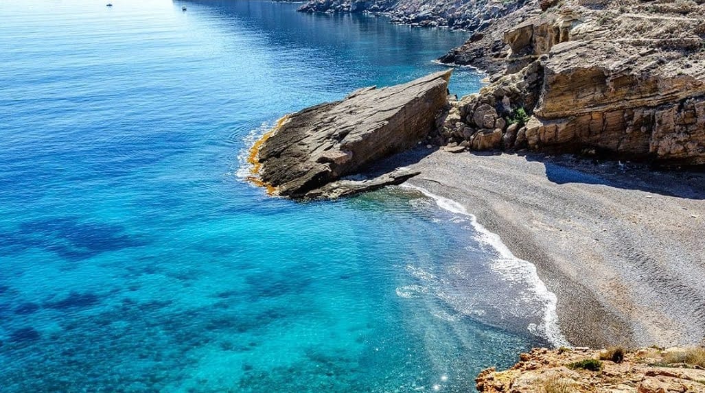 Baño en calas vírgenes